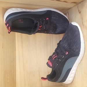 Puma Womens Carson Runner Glitch Black Running Shoes